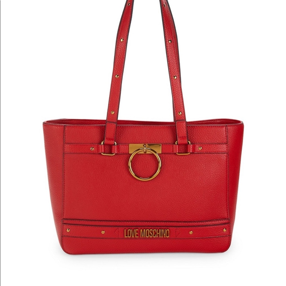 LOVE MOSCHINO Faux Leather Tote